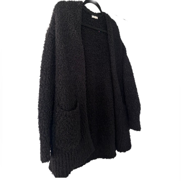 Fuzzy Open Front Cardigan - Picture 3 of 6